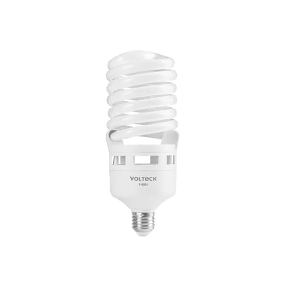 Lámpara espiral T4 65 W alta potencia luz de día, caja