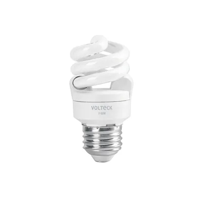 Lámpara espiral mini T2 5 W luz de día en blíster, VOLTECK
