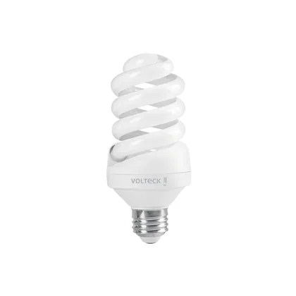 Lámpara espiral T4 20 W luz de día en blíster, VOLTECK