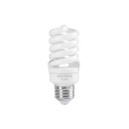 Lámpara espiral mini T2 13 W luz de día en blíster, VOLTECK