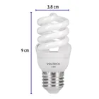 Pack de 4 lámparas espiral mini T2 9 W luz de día, en caja 3