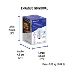 Foco incandescente 25W para horno/refrigerador, transparente 7