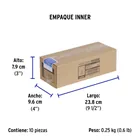 Foco incandescente 25W para horno/refrigerador, transparente 8