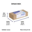 Caja con 50 focos incandescentes transparentes base E12 7.5W 3
