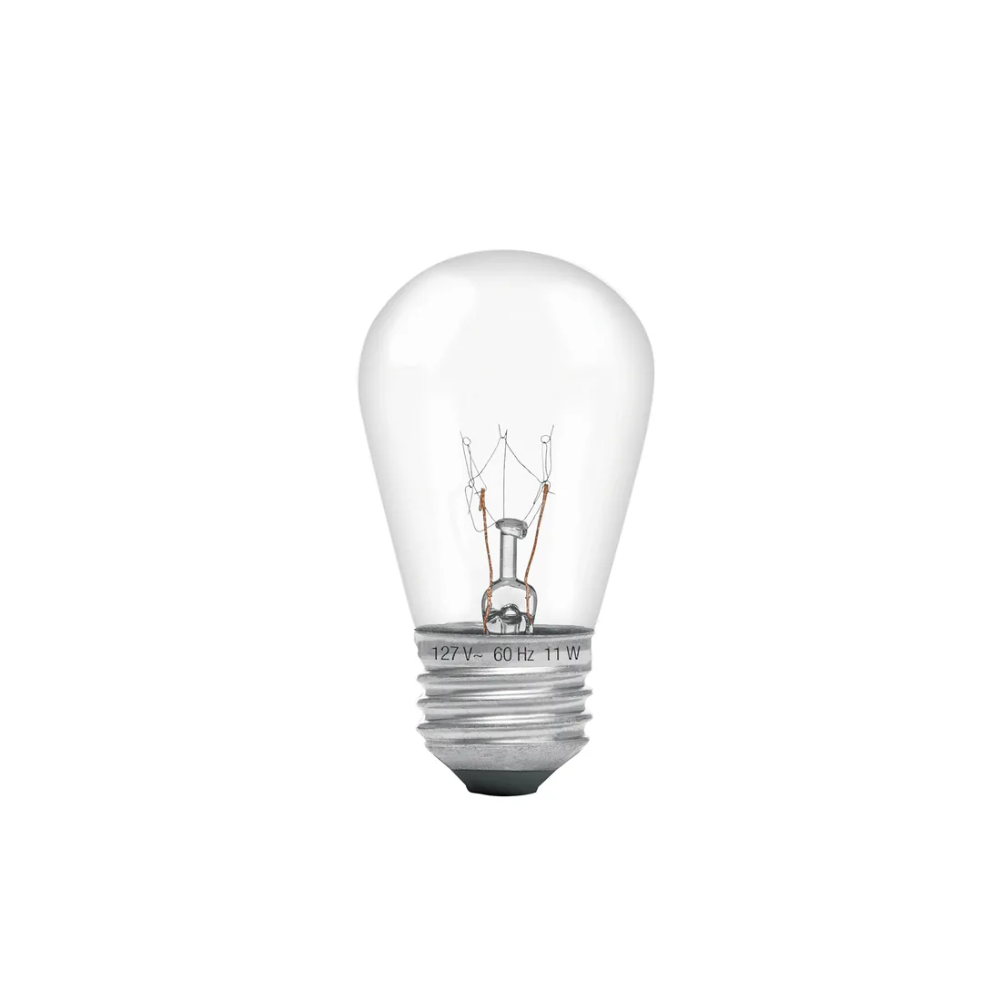 Lámpara incandescente S14 11 W luz cálida, VOLTECK