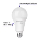 Foco LED 16W (100W) A22, 3000K blanca cálida, 1550 lm, BASIC 2