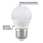 Foco LED 3W (25W) G45, 6500K blanca fría, 270 lm, BASIC 2