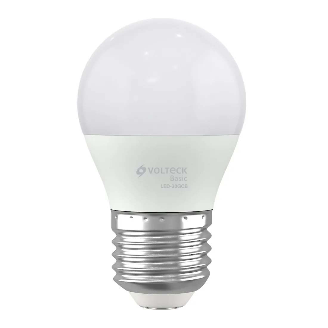 Foco LED 3W (25W) G45, 3000K blanca cálida, 270 lm, BASIC
