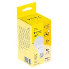 Foco LED 10W (75W) A19, 3000K blanca cálida, 950 lm, BASIC 4