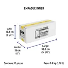 Foco LED 16W (100W) A22, 6500K blanca fría, 1550 lm, BASIC 6
