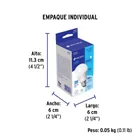 Foco LED 14W (100W) A19, 6500K blanca fría, 1500 lm, caja 5