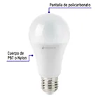 Foco LED 14W (100W) A19, 3000K blanca cálida, 1500 lm, caja 2