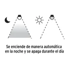Foco LED 10W (75W) A19, sensor de luz, 6500K, VOLTECK 4