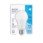 Foco LED 10W (75W) A19, sensor de luz, 6500K, VOLTECK 5