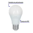 Foco LED 8W (60W) A19 6500K 3 niveles de iluminación VOLTECK 3