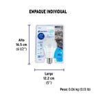Foco LED 8W (60W) A19 6500K 3 niveles de iluminación VOLTECK 7