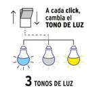 Foco LED 8W (60W) A19, con 3 tonos de luz, VOLTECK 4