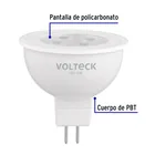 Foco LED MR16 GU5.3 4W (30W) 6500 K luz blanca fría, VOLTECK 2
