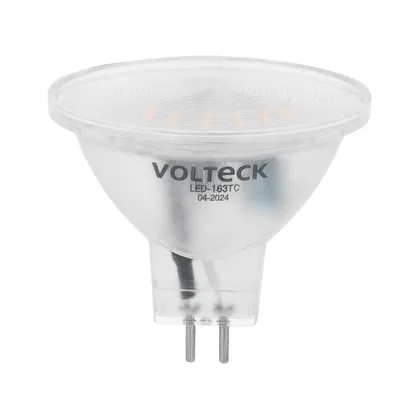 Lámpara trans. de LED 3W MR16 base GU5.3 luz cálida, blíster