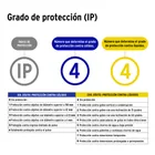 Arbotante LED 12W 4000K con sensor de movimiento, negro 5