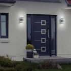 Arbotante exterior con 2 spots, lámparas no incluida, gris 5