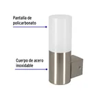 Arbotante LED exterior 5 W 3000K 1 spot, 7x22 cm, VOLTECK 3
