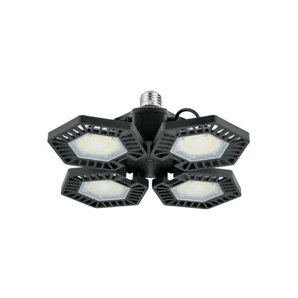 Lámpara LED 100W 6500K con 4 paneles abatibles, VOLTECK
