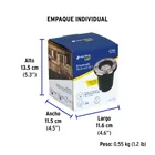 Luminario para exterior empotrado en piso para MR16 GU10 7