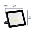 Reflector LED para exteriores 20W 6500K, VOLTECK BASIC 3
