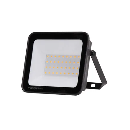 Reflector LED para exteriores 30W 3000K, VOLTECK BASIC