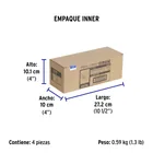 Luminario LED empotrable de cortesía 1W 3000K blanco VOLTECK 5