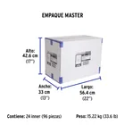 Luminario LED empotrable de cortesía 1W 3000K blanco VOLTECK 6