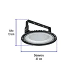 Luminario LED High Bay 100 W 6500 K, VOLTECK 3