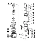 Bomba sumergible acero inoxidable,agua sucia,1-1/2HP, TRUPER 6