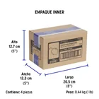 Luminario LED empotrable 7 W 6500 K, redondo, VOLTECK BASIC 7