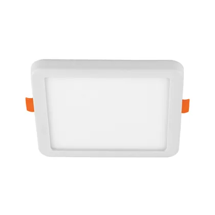 Luminario LED plafón 8W 6500K, ajustable, cuadrado, VOLTECK