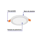 Luminario LED plafón 6W 6500K, ajustable, redondo, VOLTECK 2
