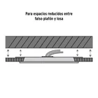 Luminario LED plafón 6W 6500K, ajustable, redondo, VOLTECK 4