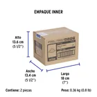 Luminario LED empotrable 5 W 6500 K, redondo, VOLTECK 7