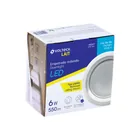 Luminario LED empotrable 6 W 6500 K, redondo, VOLTECK 5