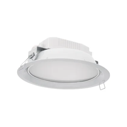 Luminario LED empotrable 12 W 6500 K, redondo, VOLTECK