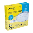 Luminario LED plafón decorativo 8W 6500K, espiral, BASIC 5