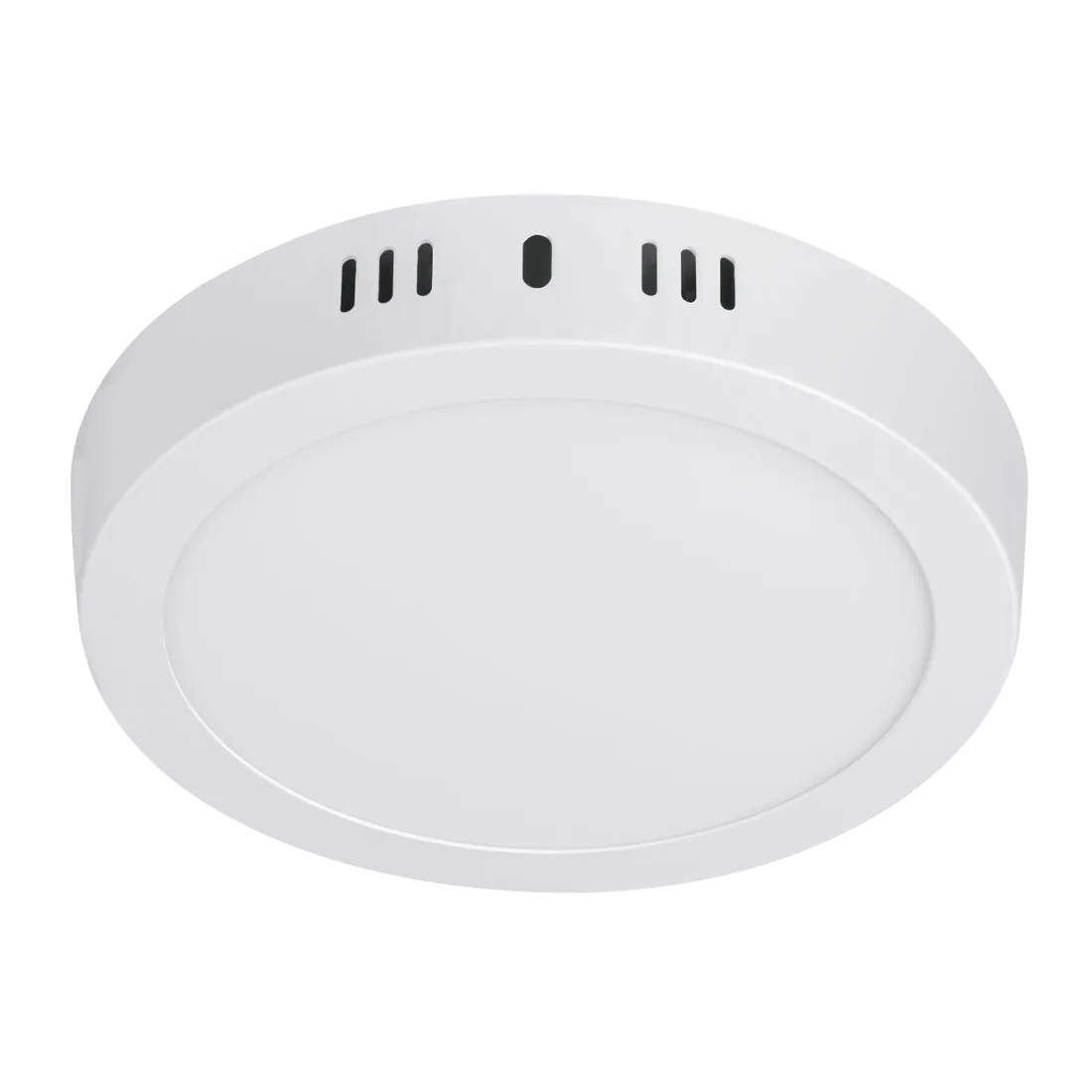 Luminario LED plafón 12W 6500K, redondo, blanco, VOLTECK