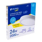 Luminario LED plafón 24W 6500K, redondo, blanco, VOLTECK 5