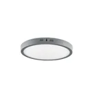 Luminario LED plafón 24W 6500K, redondo, gris, VOLTECK 1