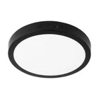 Luminario LED plafón 18W 6500K, redondo, negro, VOLTECK 1