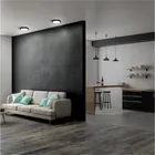 Luminario LED plafón 18W 6500K, redondo, negro, VOLTECK 4