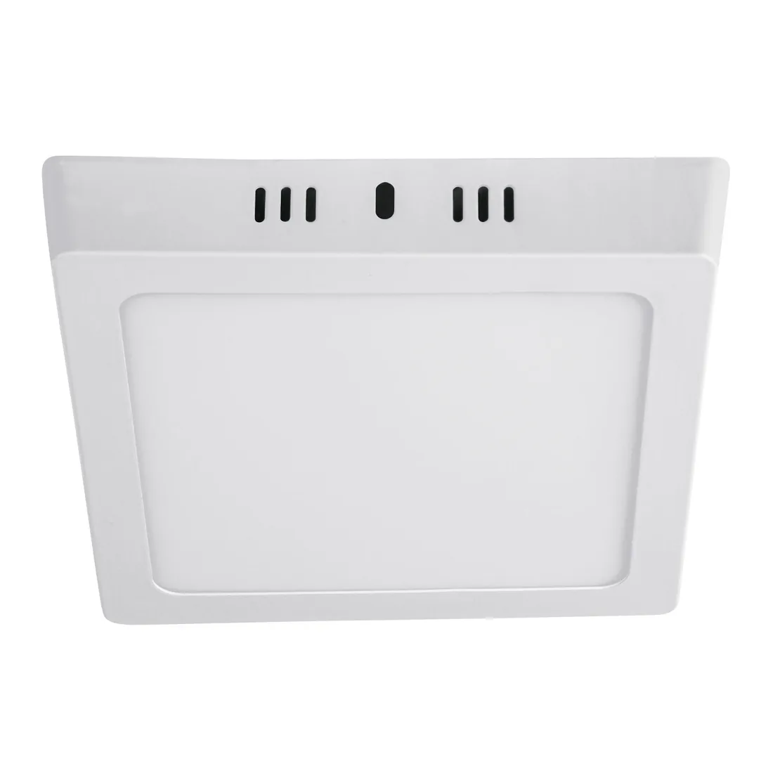 Luminario LED plafón 12W 6500K, cuadrado, blanco, VOLTECK