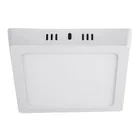 Luminario LED plafón 12W 6500K, cuadrado, blanco, VOLTECK 1