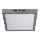 Luminario LED plafón 18W 6500K, cuadrado, gris, VOLTECK 1